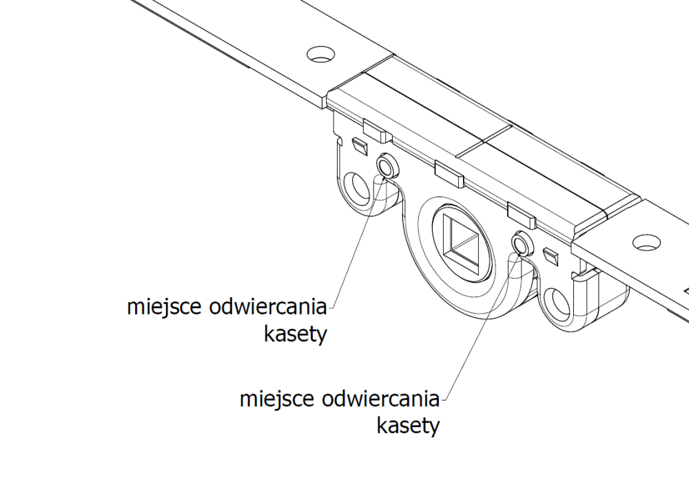kaseta naprawcza autoPilot pdwiercenie kasety