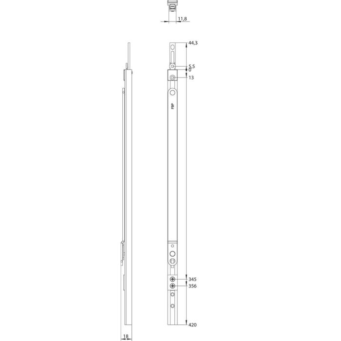 FBP-11 HAMULEC OKIENNY SR