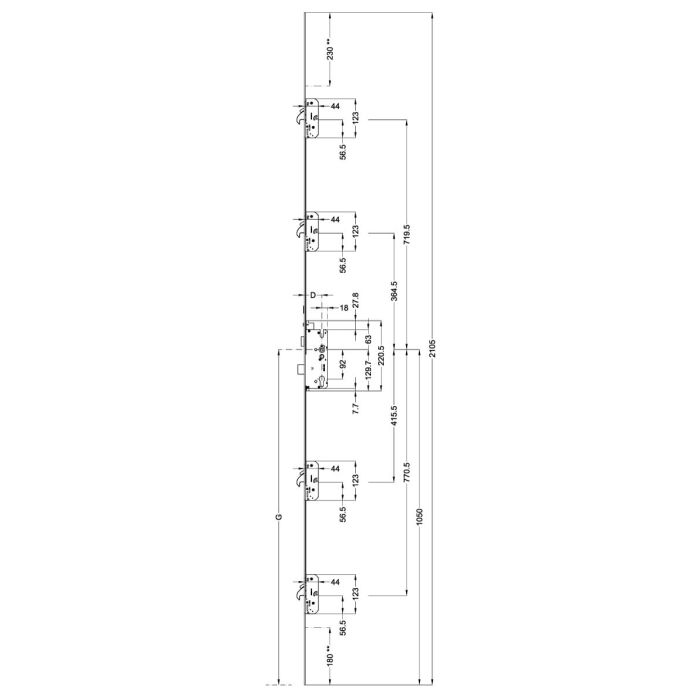 T-AV4D-F2060 L124P/45 A9 92/8 M2 RS MC