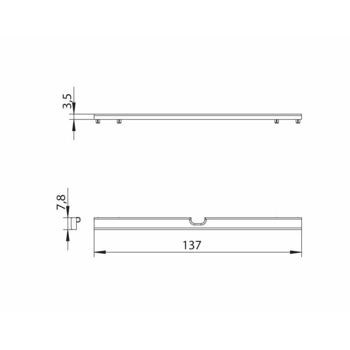 KO/KU 80 PODKŁADKA RYGLA