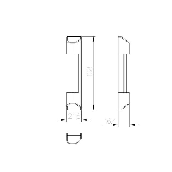SWR BRĄZOWA OSŁONA ZAWIASU