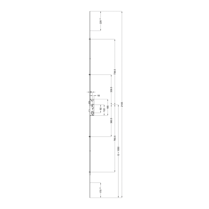 STV-F 1660/30 92/8 RT4 SR ZASUWNICA