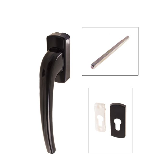 KLAMKA SKI 8/63 BRĄZOWA WEWN.(177111)