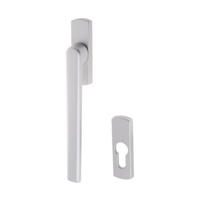 KLAMKA SKR 8/63 SREBRNA ZEWNĘTRZNA