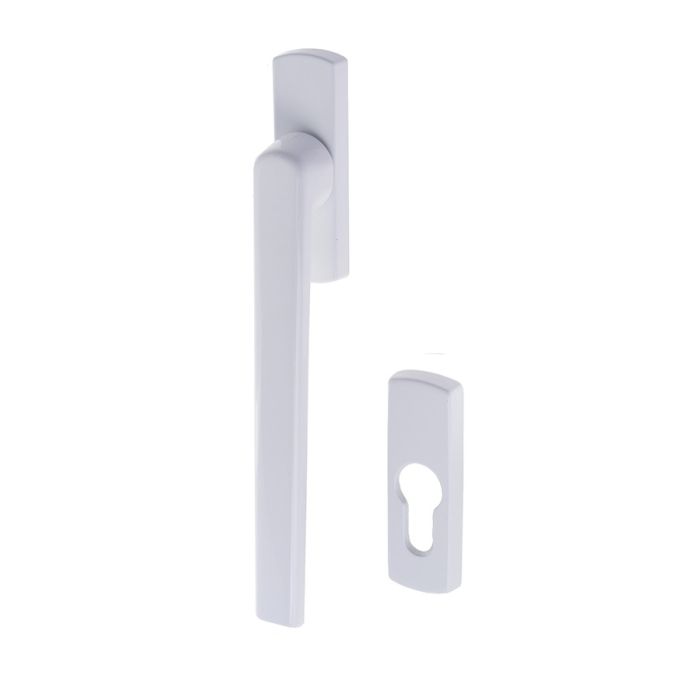 KLAMKA SKR 8/63 BIAŁA ZEWNĘTRZNA