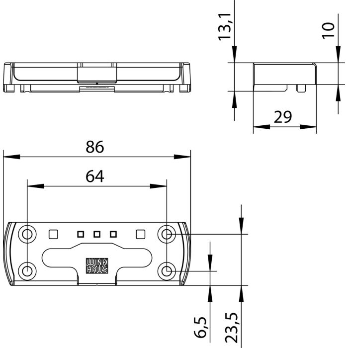 SBK.K.61 ZACZEP UCHYLNY
