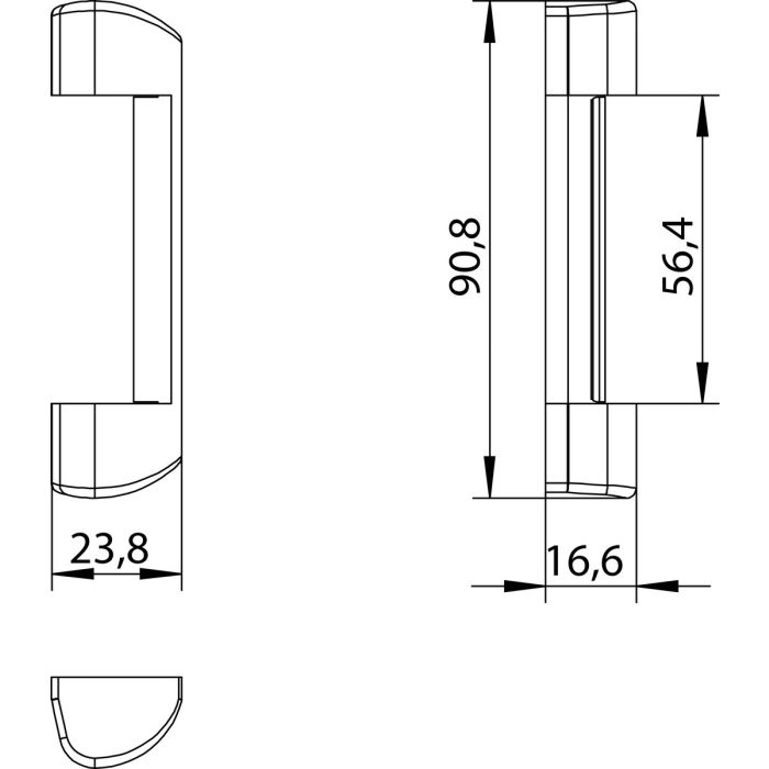 K.SL.KB. OSŁONA ZAWIASU BŁ