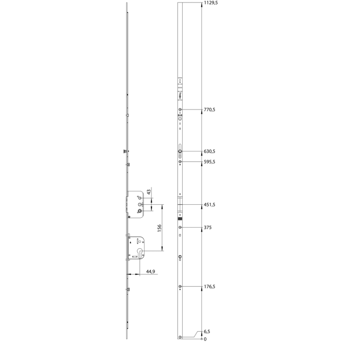 GAKA.1325-1.D45 ZASUWNICA