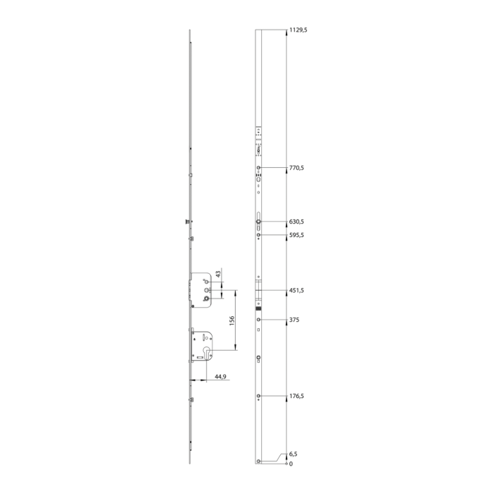 GAKA.1325-1.D45 ZASUWNICA