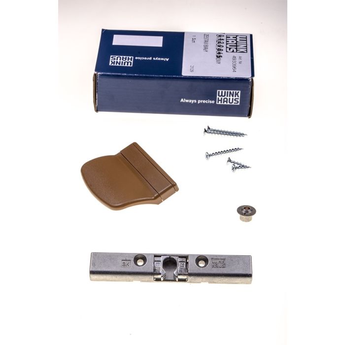 ZATRZASK BALKON.ZESTAW 1 SKRZYDŁ. ZŁ.DĄB