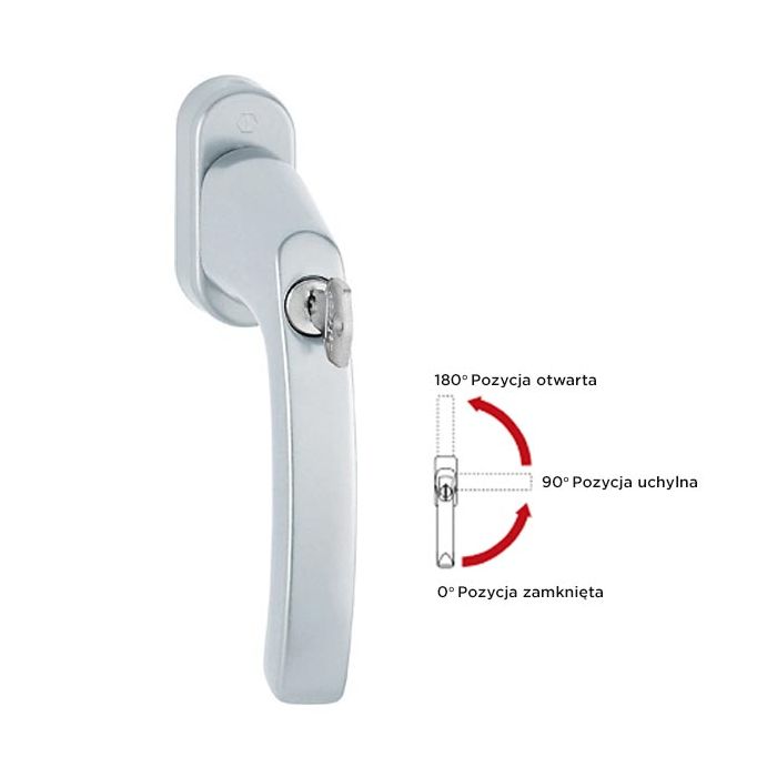 KLAMKA HP LUKS 099 K T35 F1 TBT4(B.ŚRUB)