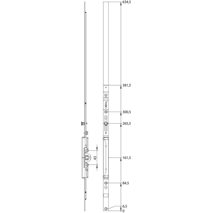 GAK.830-1.D7,5 ZASUWNICA