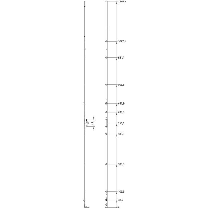 GK.U.1450-1.ZN ZASUWNICA