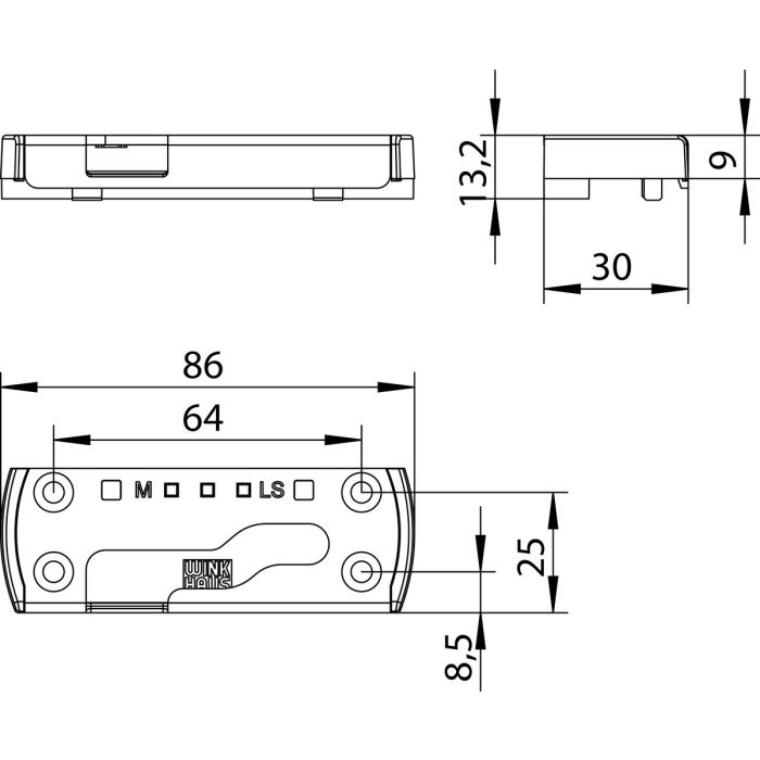 SBS.K.PAD.162. LEWY ZACZEP
