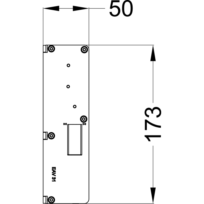 NAPĘD ELEKTRYCZNY EAV3 BEZ MONTAŻU