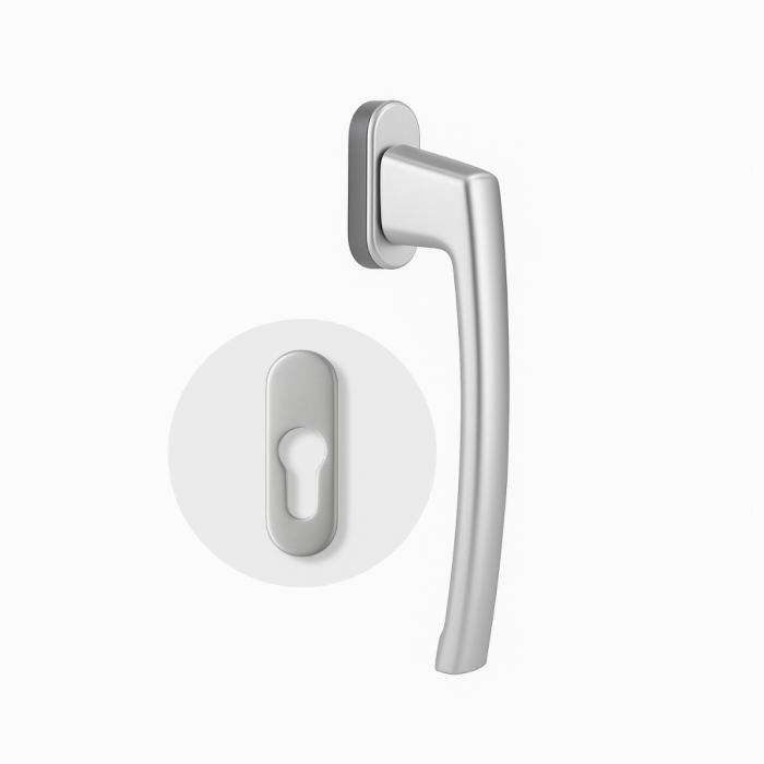 HF.KLAMKA PP.502/200.ROZETA F1