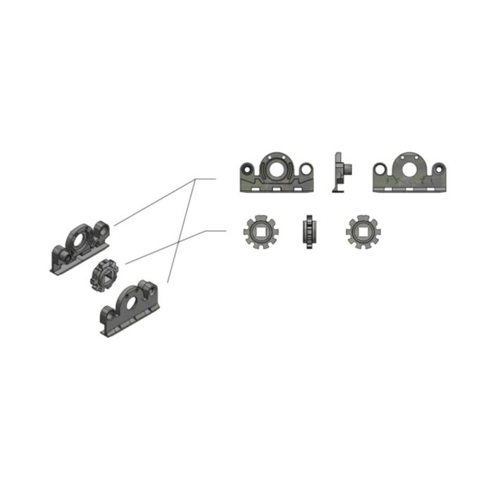 Kaseta naprawcza do zasuwnic autoPilot Winkhaus