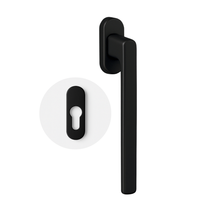 HF.KLAMKA ZEWNĘTRZ. PP502R/200 ROZ. SW25