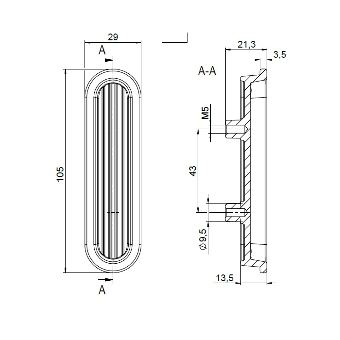 HF.UCHWYT MUSZLOWY PP.F1