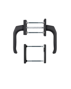 KLAMKA KS 1003 KK 00/7 30 9005M BALKON