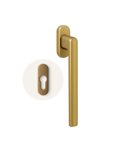 HF.KLAMKA ZEWNĘTRZ. PP502R/200 ROZETA F4