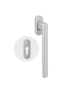 HF.KLAMKA ZEWNĘTRZ. PP502R/200 ROZETA F1