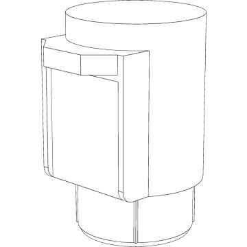 FK ZAŚLEPKA BIAŁA ZAWIASU SKRZYDŁA