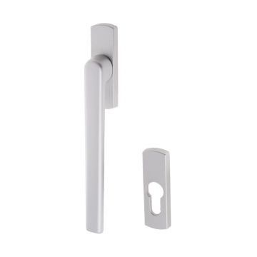 KLAMKA SKR 8/63 SREBRNA ZEWNĘTRZNA