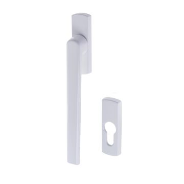 KLAMKA SKR 8/63 BIAŁA ZEWNĘTRZNA