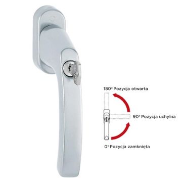 KLAMKA HP LUKS 099 K T35 F1 TBT4(B.ŚRUB)