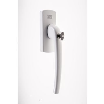 KLAMKA ASG-A LEWA BIAŁA KLUCZ(211597)