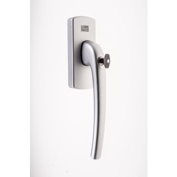 KLAMKA ASG-A LEWA SREBRNA KLUCZ (211591)