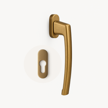 HF.KLAMKA PP.502/200.ROZETA.F4