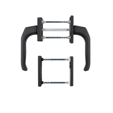 KLAMKA KS 1003 KK 00/7 30 9005M BALKON