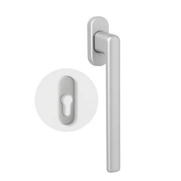 HF.KLAMKA ZEWNĘTRZ. PP502R/200 ROZETA F1