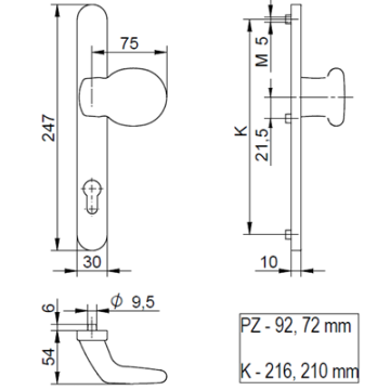 SZYLD KS 1009 JSZ-G 92/8 30 F1 K=216