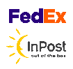 Dostawa kurierem Fedex lub do paczkomatu Inpost Dostawa kurierem Fedex lub do paczkomatu Inpost